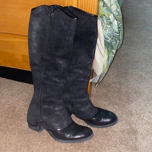 Donald J Pliner leather boots